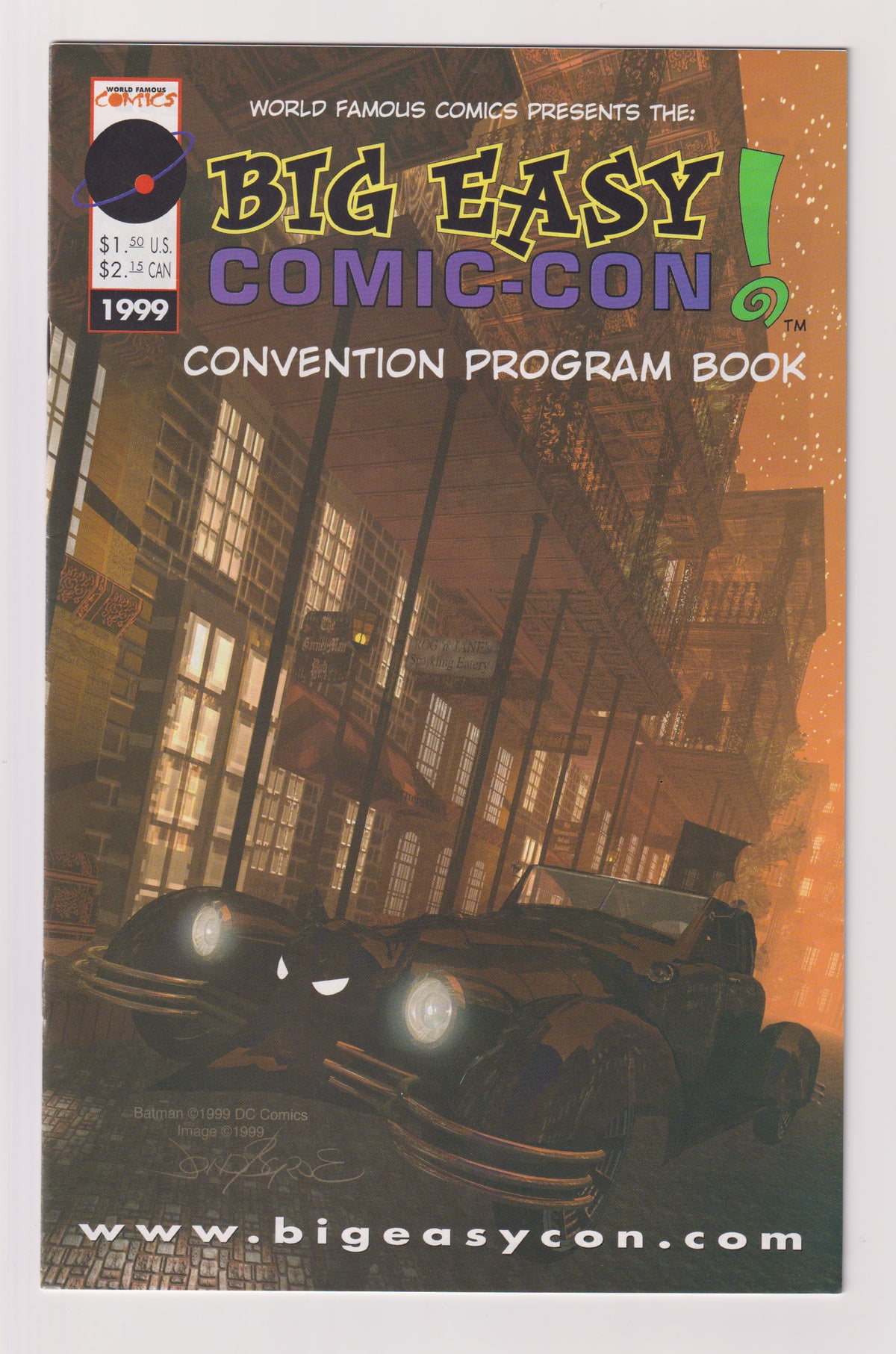 Photo of Big Easy Comic-Con Convention Program Book (1999) Near Mint  Comic sold by Stronghold Collectibles