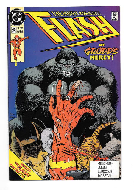 Photo of Flash, Vol. 2 (1990)  Iss 45 Near Mint  Comic sold by Stronghold Collectibles