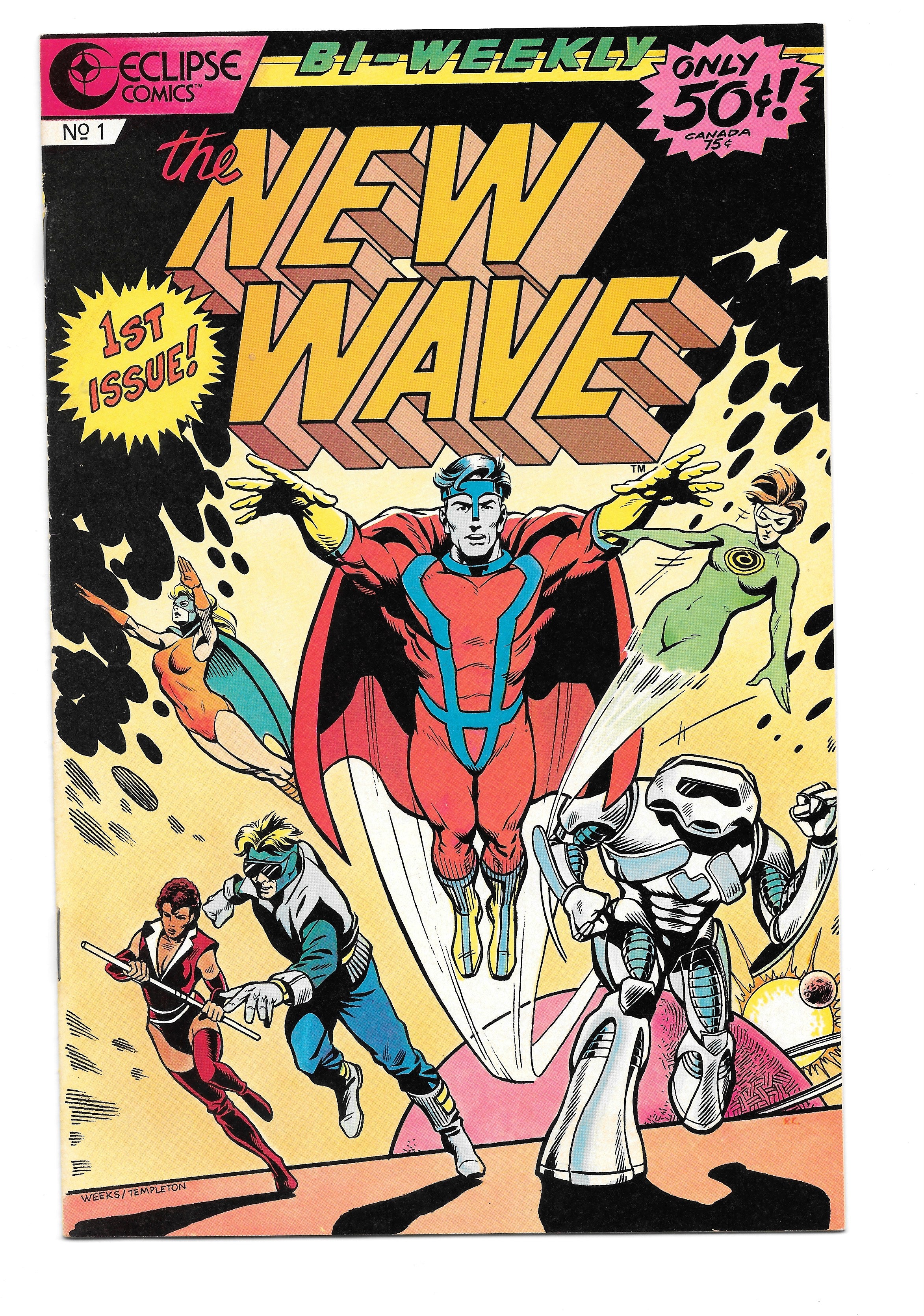 Photo of New Wave (1986)  Iss 1 Near Mint  Comic sold by Stronghold Collectibles