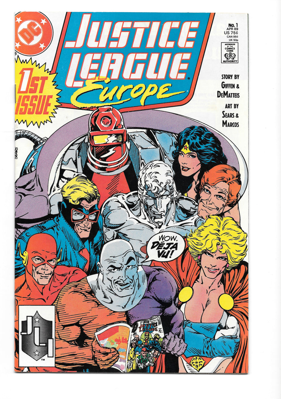 Photo of Justice League Europe / International (1989)  Iss 1 Near Mint  Comic sold by Stronghold Collectibles