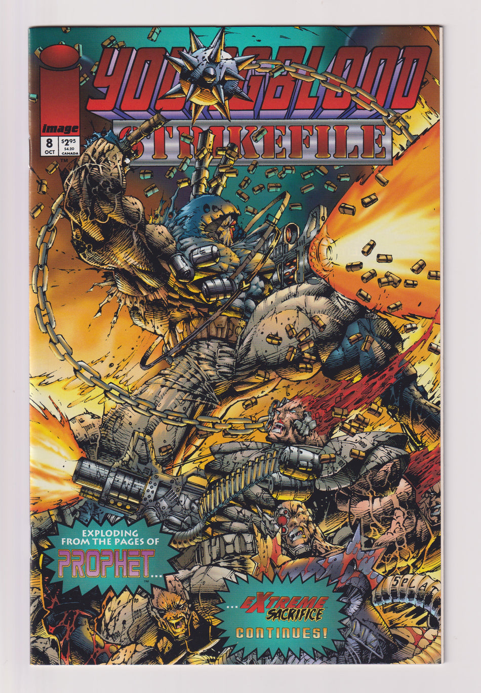 Photo of Youngblood: Strikefile (1994)  Iss 8 Near Mint  Comic sold by Stronghold Collectibles
