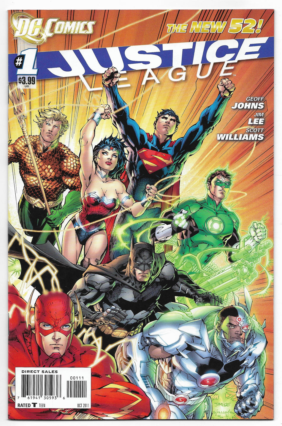 Photo of Justice League, Vol. 1 (2011)  Iss 1A Near Mint  Comic sold by Stronghold Collectibles