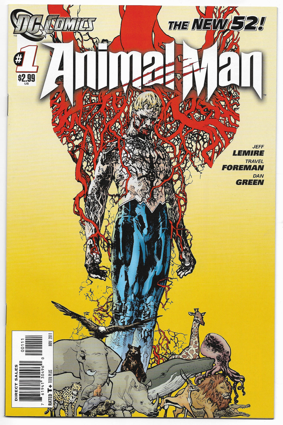 Photo of Animal Man, Vol. 2 (2011)  Iss 1A Near Mint  Comic sold by Stronghold Collectibles