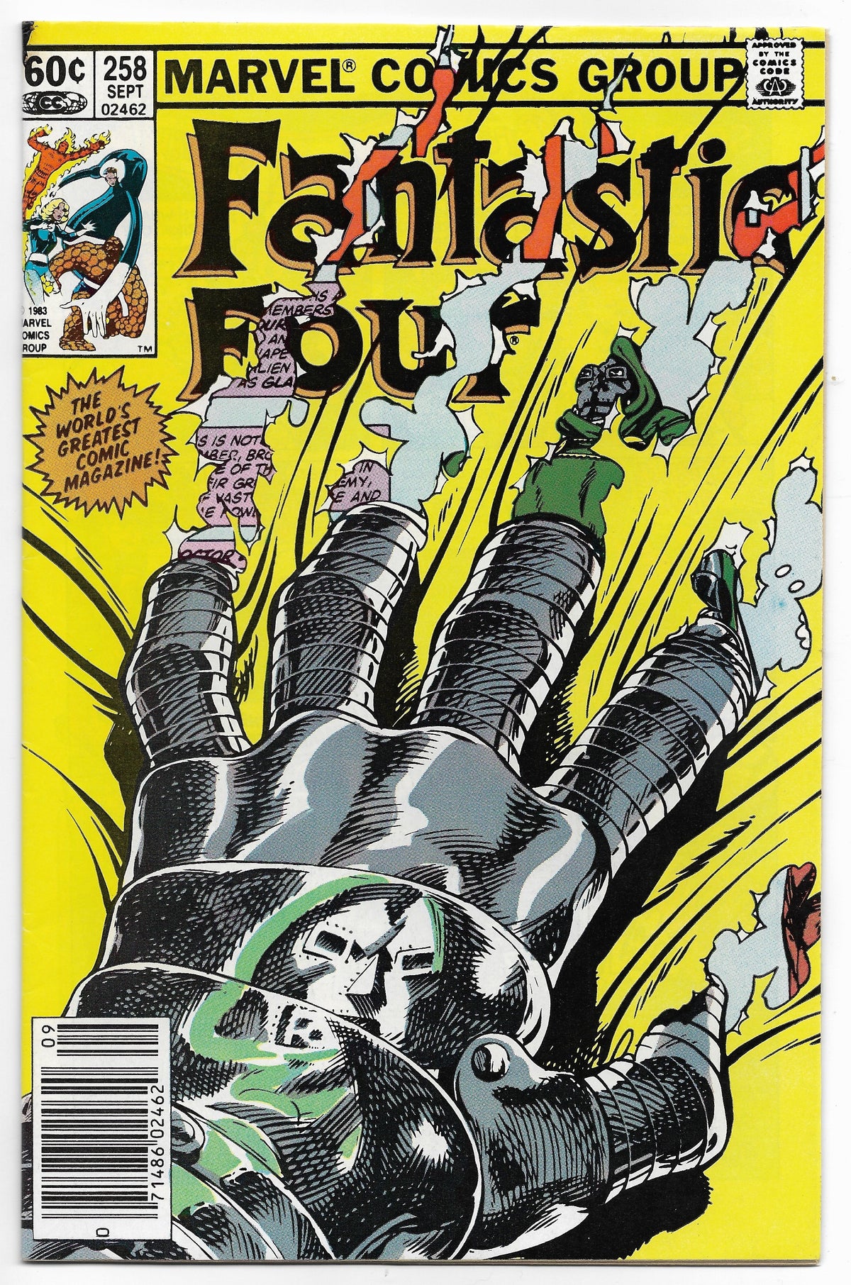 Photo of Fantastic Four, Vol. 1 (1983)  Iss 258A Very Fine +  Comic sold by Stronghold Collectibles