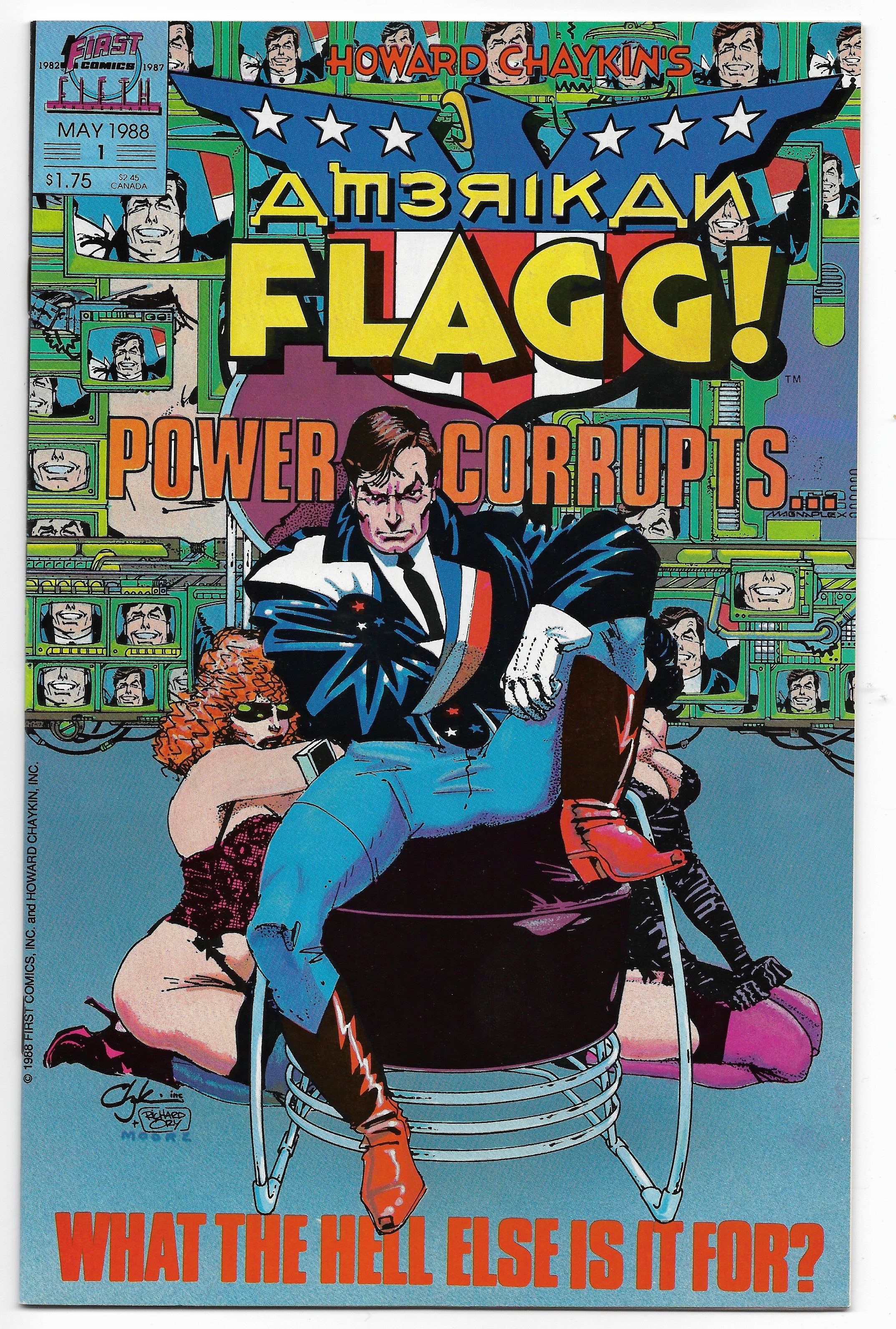 Photo of American Flagg!, Vol. 2 (1988)  Iss 1 Near Mint  Comic sold by Stronghold Collectibles