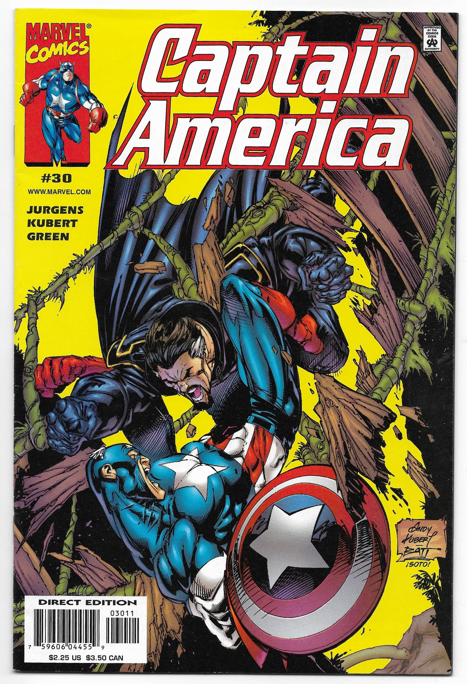 Photo of Captain America, Vol. 3 (2000)  Iss 30A   Comic sold by Stronghold Collectibles