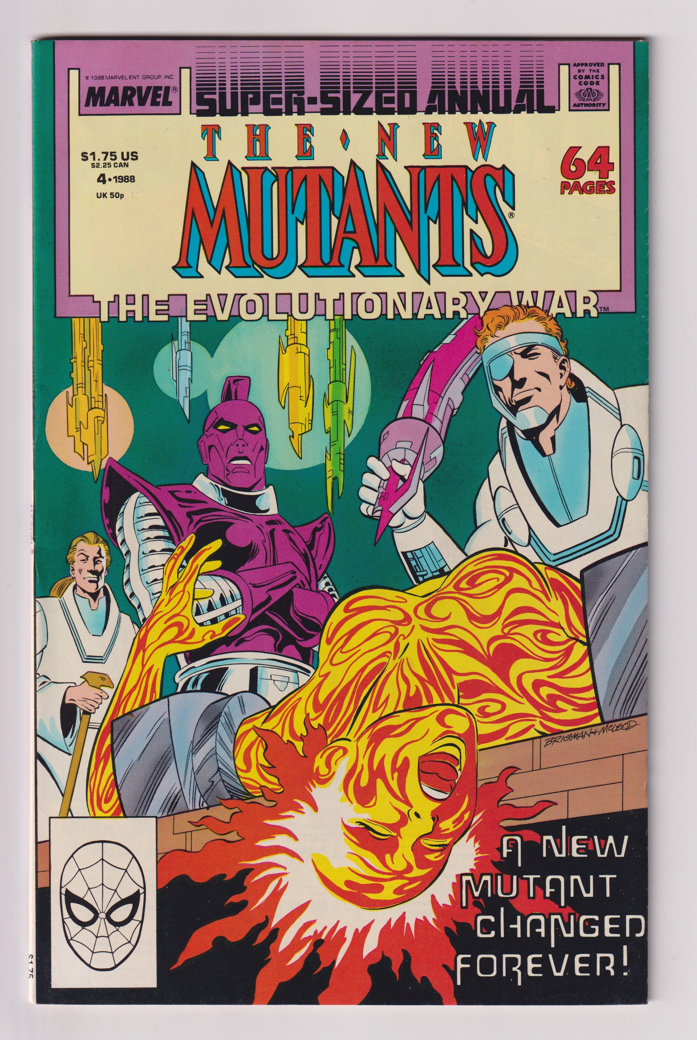 Photo of New Mutants, Vol. 1 Annual (1988)  Iss 4 Very Fine +  Comic sold by Stronghold Collectibles