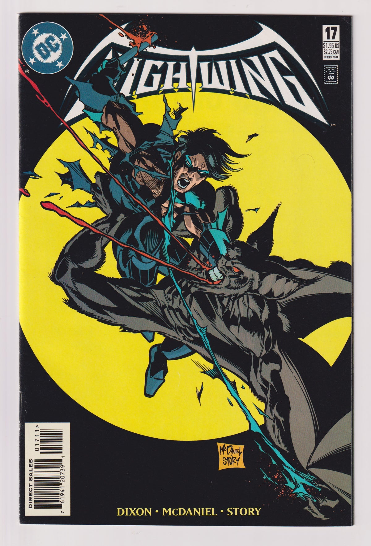 Photo of Nightwing, Vol. 2 (1998)  Iss 17 Near Mint -  Comic sold by Stronghold Collectibles
