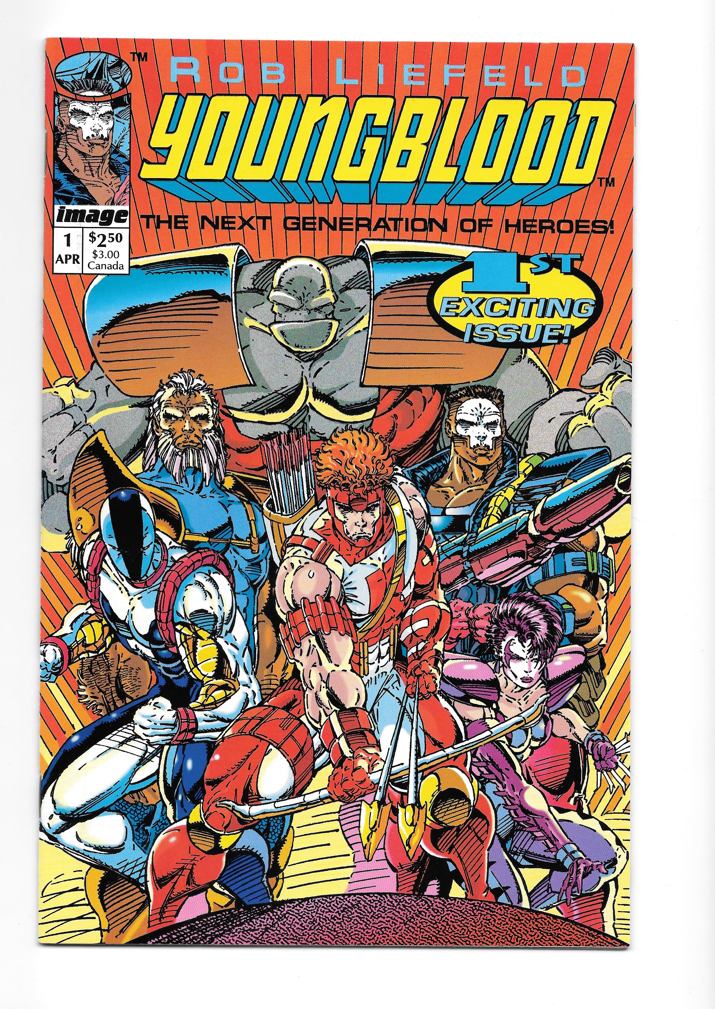 Photo of Youngblood, Vol. 1 (1992)  Iss 1B Near Mint  Comic sold by Stronghold Collectibles