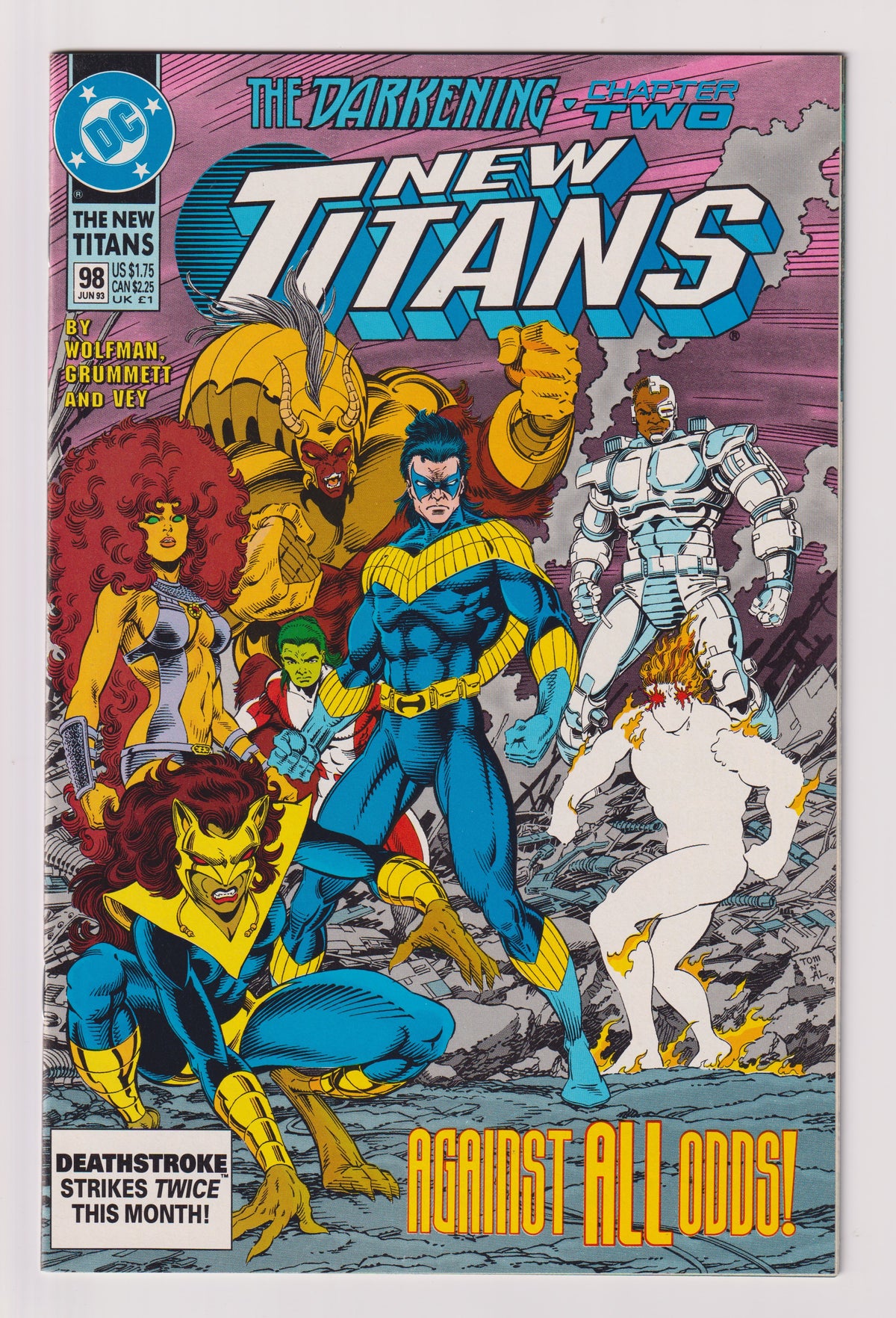 Photo of New Titans (1993)  Iss 98 Near Mint  Comic sold by Stronghold Collectibles