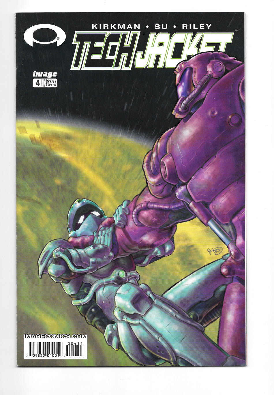 Photo of Tech Jacket, Vol. 1 (2003)  Iss 4   Comic sold by Stronghold Collectibles