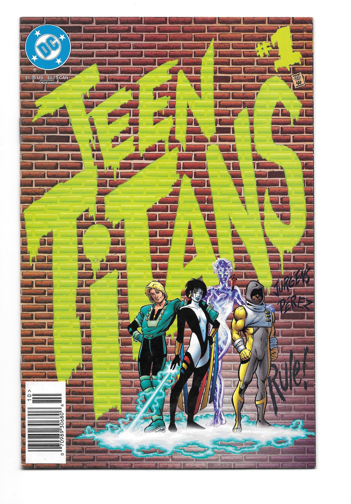 Photo of Teen Titans, Vol. 2 (1996)  Iss 1 Very Fine/Near Mint  Comic sold by Stronghold Collectibles