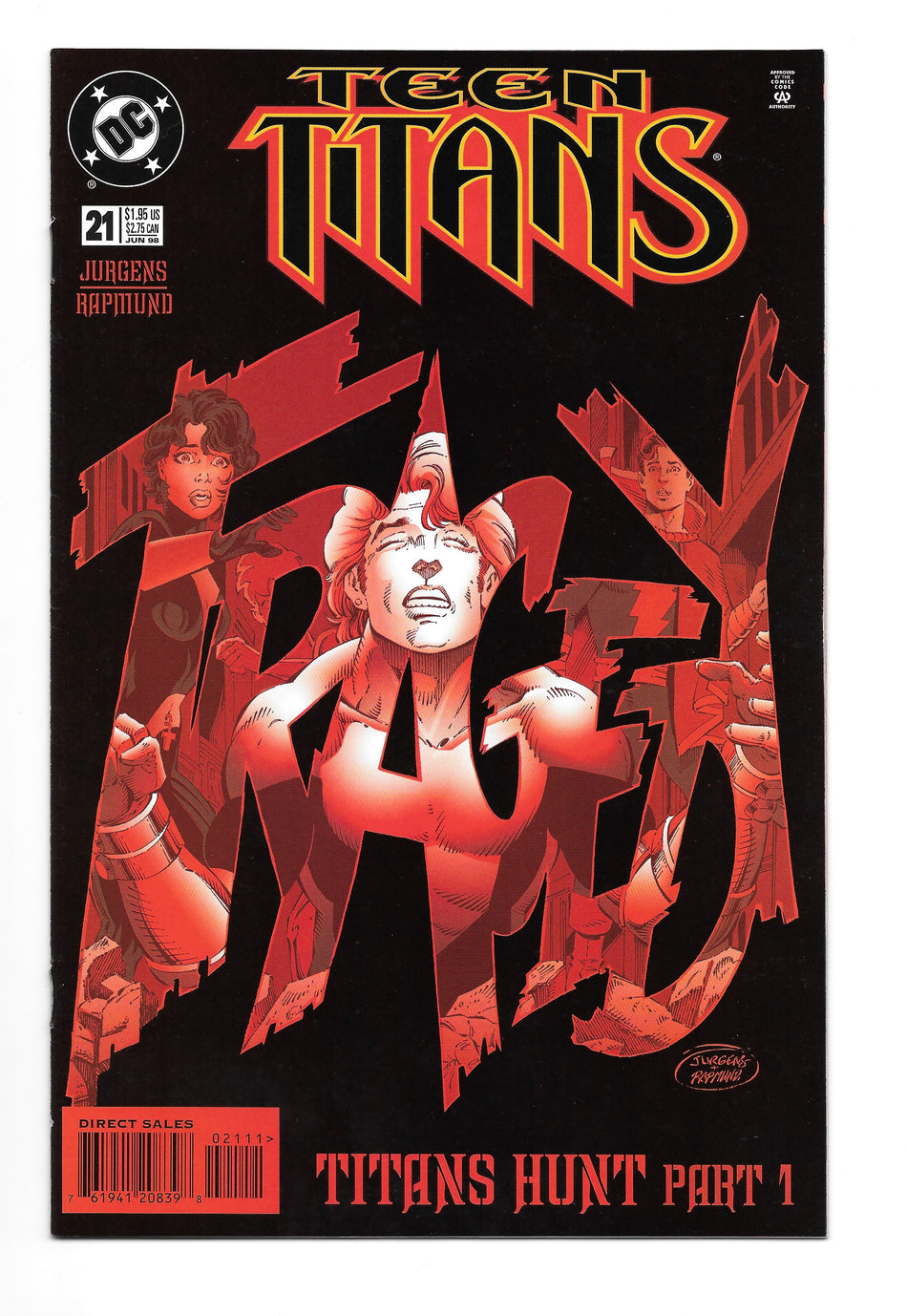 Photo of Teen Titans, Vol. 2 (1998)  Iss 21   Comic sold by Stronghold Collectibles