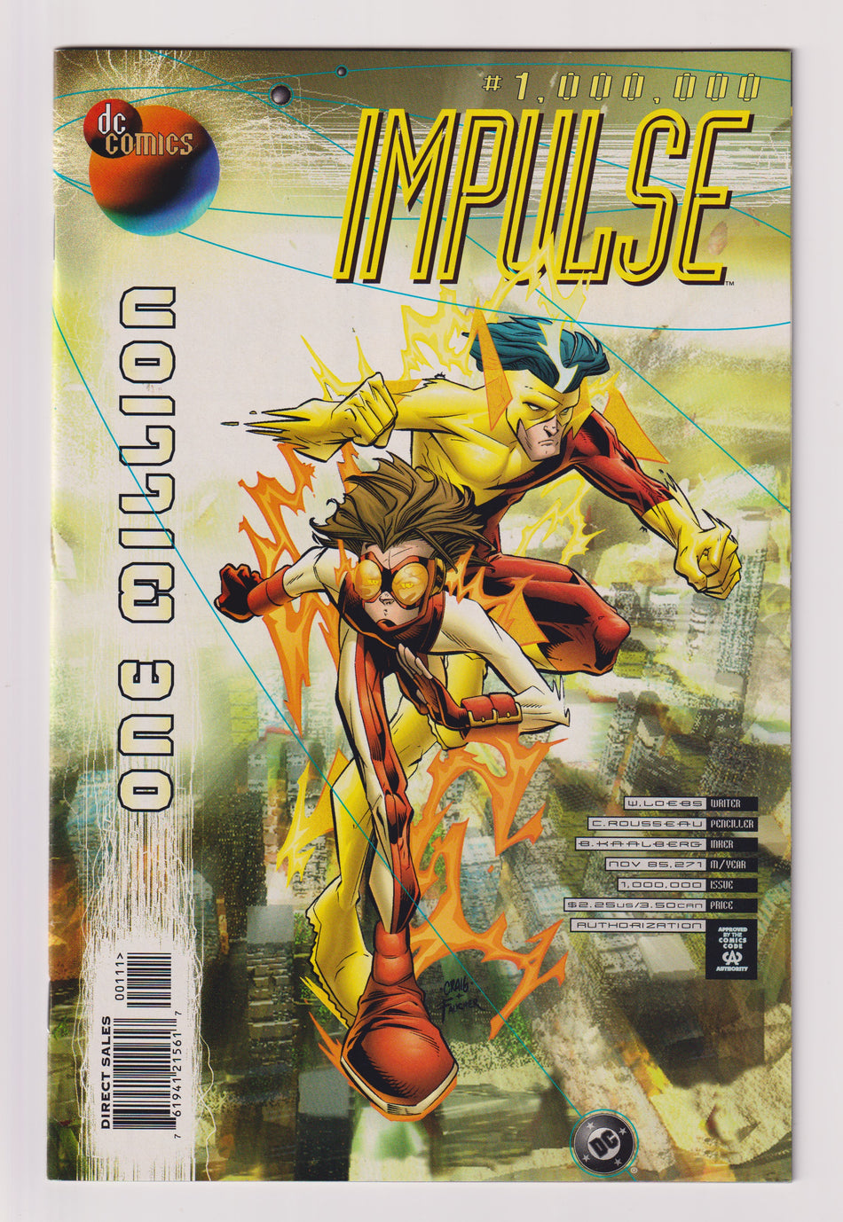 Photo of Impulse (1998)  Iss 1000000 Near Mint  Comic sold by Stronghold Collectibles