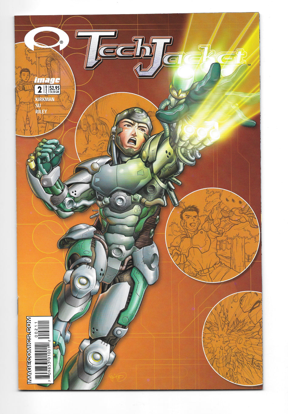 Photo of Tech Jacket, Vol. 1 (2002)  Iss 2   Comic sold by Stronghold Collectibles