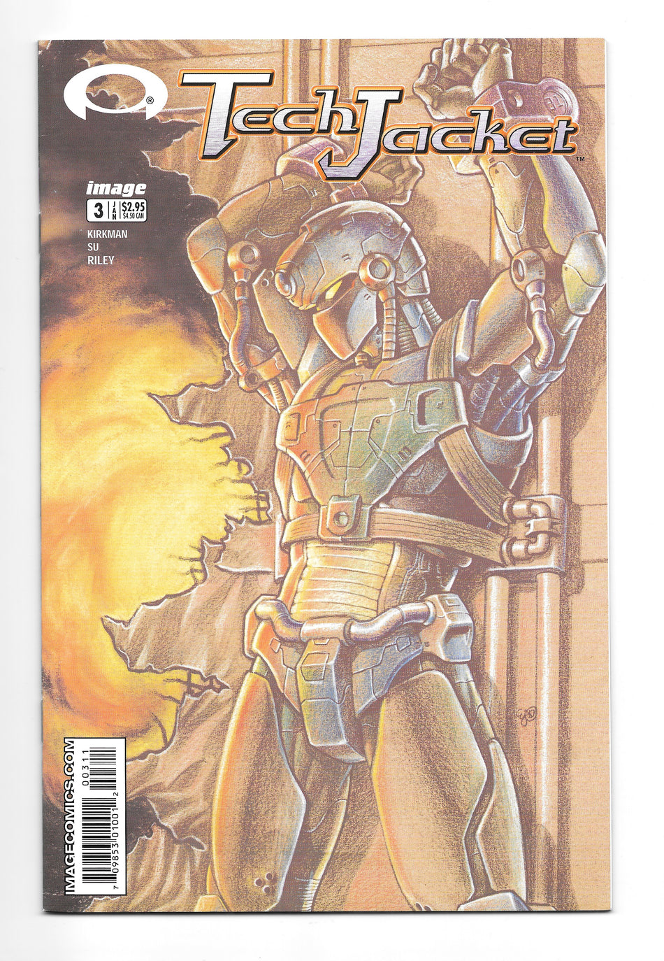 Photo of Tech Jacket, Vol. 1 (2003)  Iss 3   Comic sold by Stronghold Collectibles