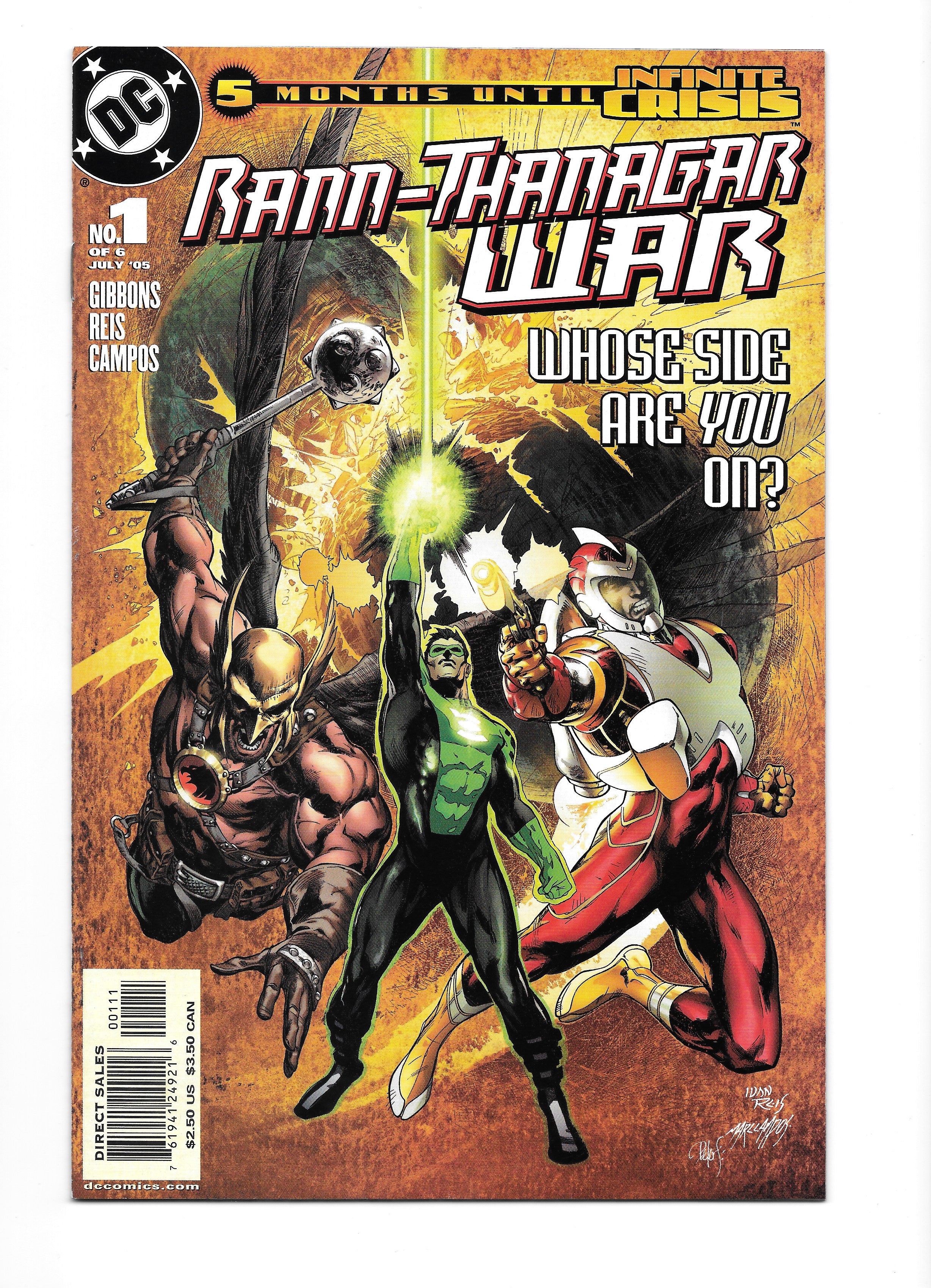 Photo of Rann-Thanagar War (2005)  Iss 1A Near Mint  Comic sold by Stronghold Collectibles