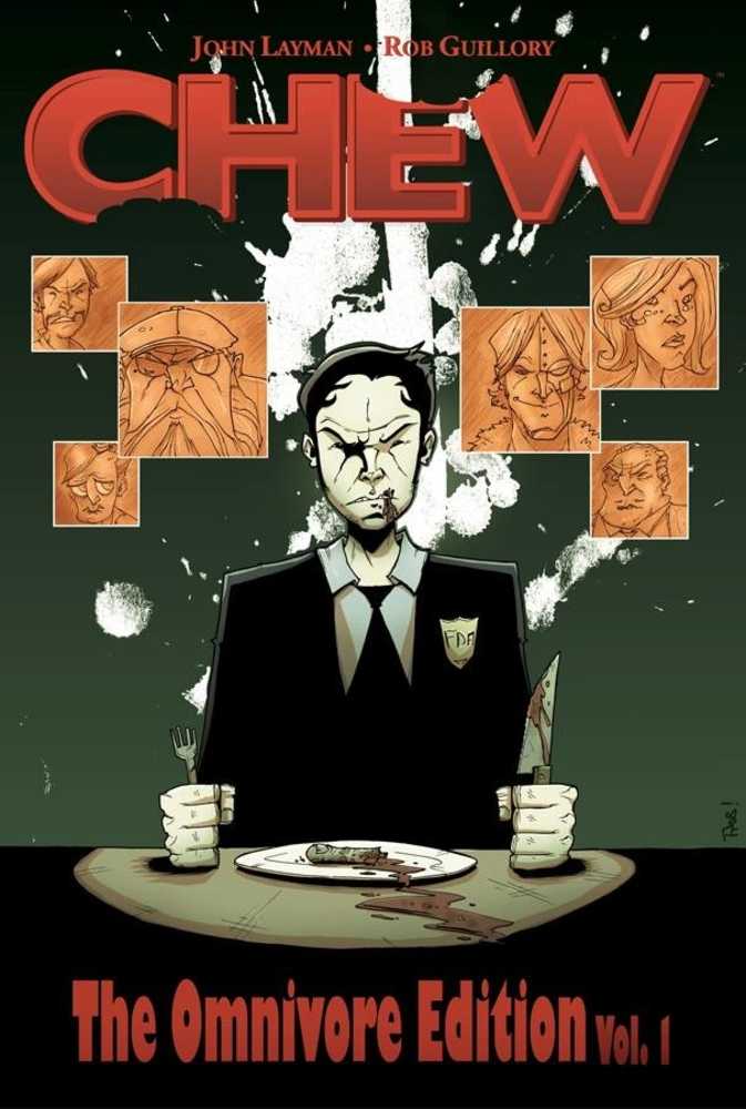 Chew Omnivore Edition Hardcover Volume 01 Sketched & Autographed Edition (Rob Guillory)