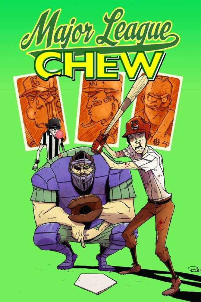 Chew TPB Volume 05 Major League Chew Autographed Edition (Rob Guillory)