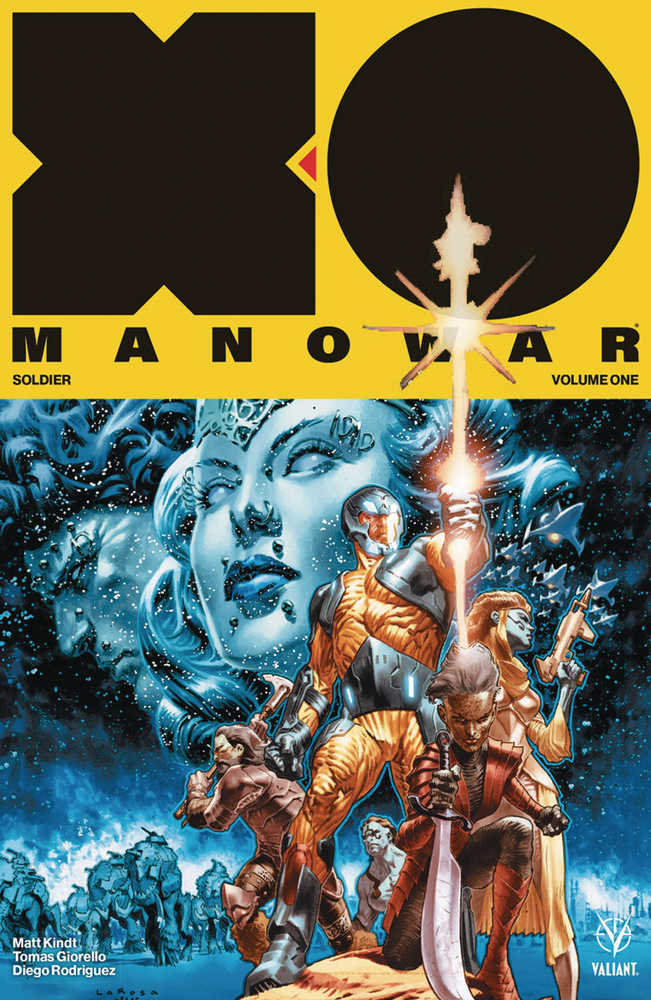 Stock Photo of X-O Manowar 2017 TPB Volume 01 Soldier Graphic Novels sold by Stronghold Collectibles