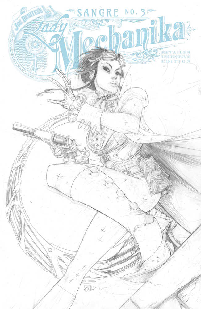 Stock Photo of Lady Mechanika Sangre #3 (Of 5) 1:10 Benitez Variant comic sold by Stronghold Collectibles