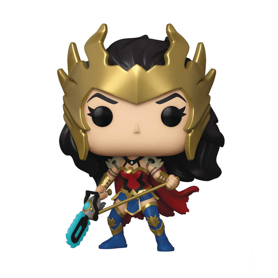 Funko Pop Heroes DC Death Metal Wonder Woman Previews Exclusive #385 Vinyl Figure