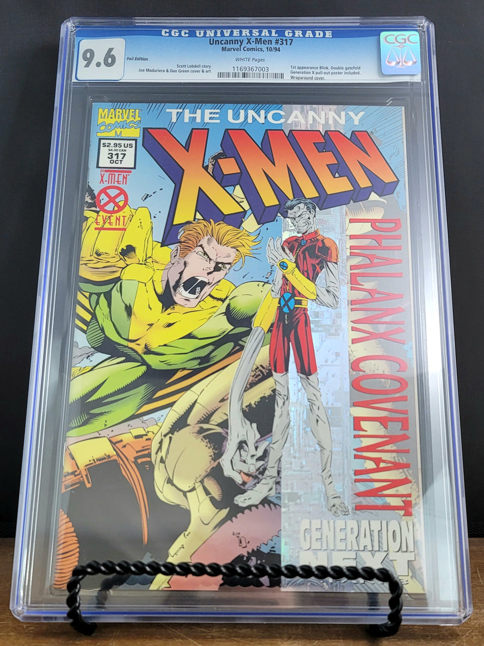 Uncanny X-Men, V1 #317 CGC 9.6 (1st Appearance of Blink)