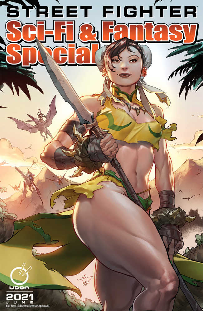 Stock photo of Street Fighter 2021 Scifi Fantasy Special #1 CVR A Villa sold by Stronghold Collectibles