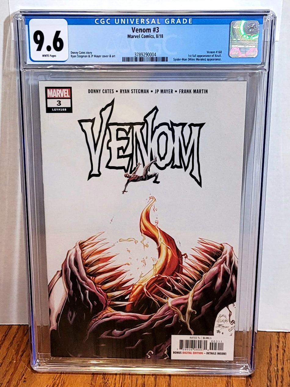 Venom (2018) #3 CGC 9.6 (1st Appearance of Knull)
