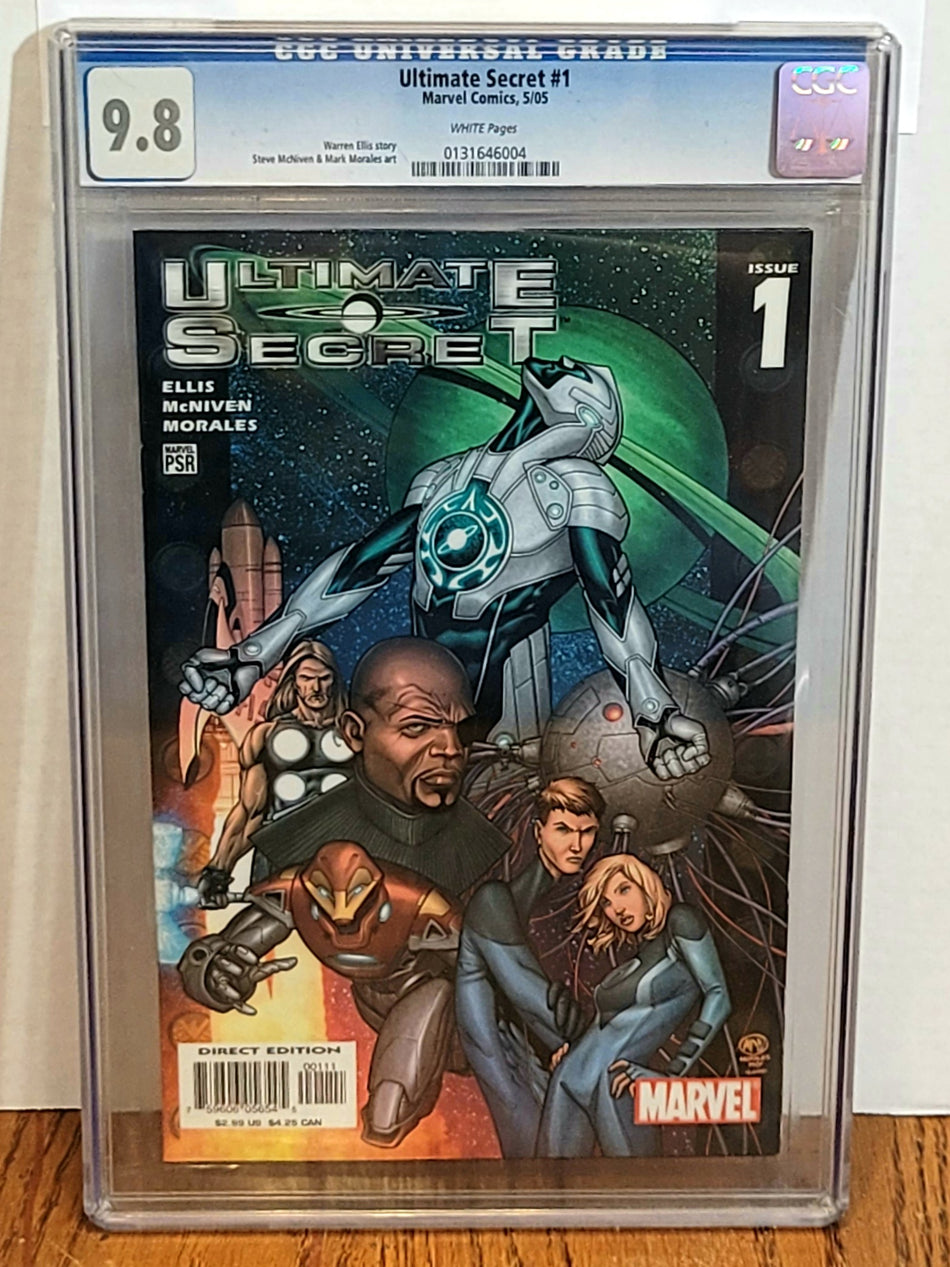 Ultimate Secret (2005)  Iss 1 CGC 9.8 Near Mint/Mint