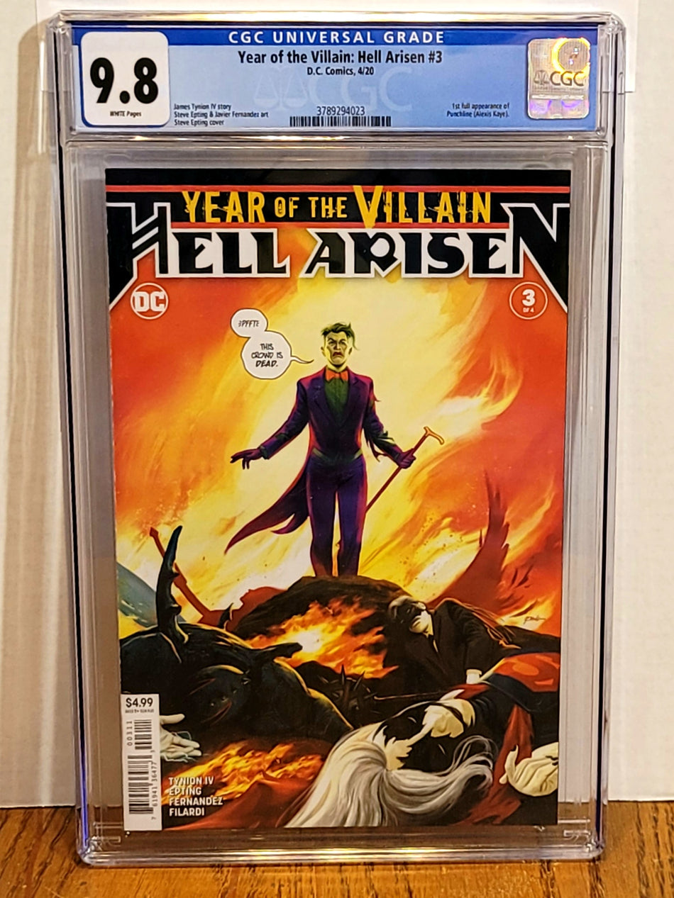 Year Of The Villain: Hell Arisen (2020)  Iss 3A CGC 9.8 Near Mint/Mint