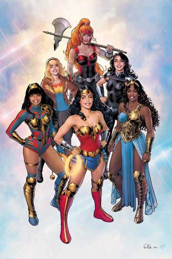 Wonder Woman #785C Nicola Scott International Womens Day Card Stock Variant (Trial Of The Amazons)