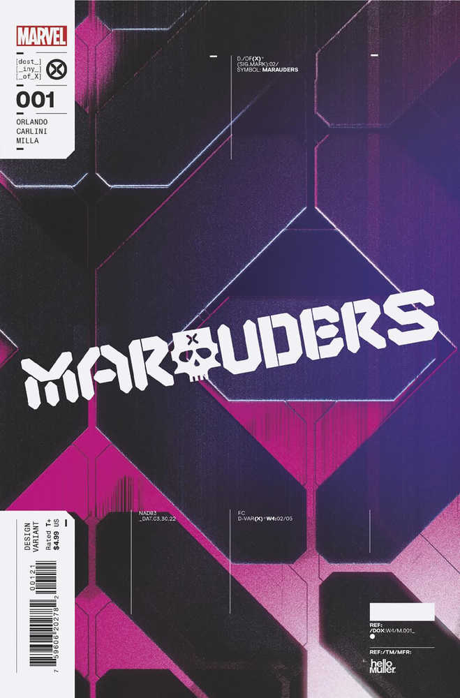 Marauders #1 Muller Design 1:10 Variant