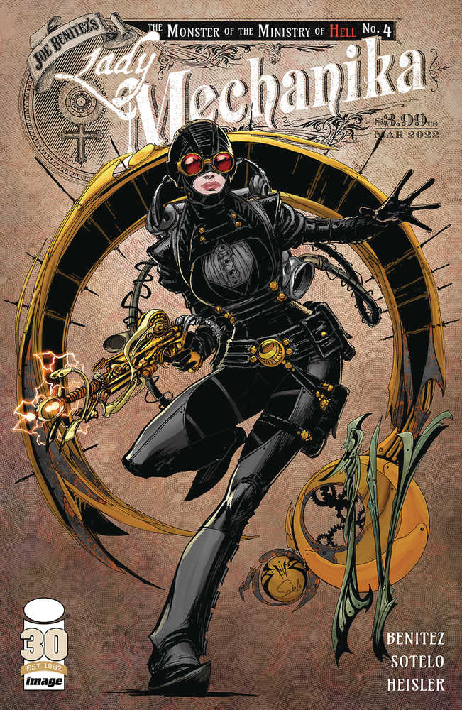 Lady Mechanika Monster Of Ministry #4A (Of 4)