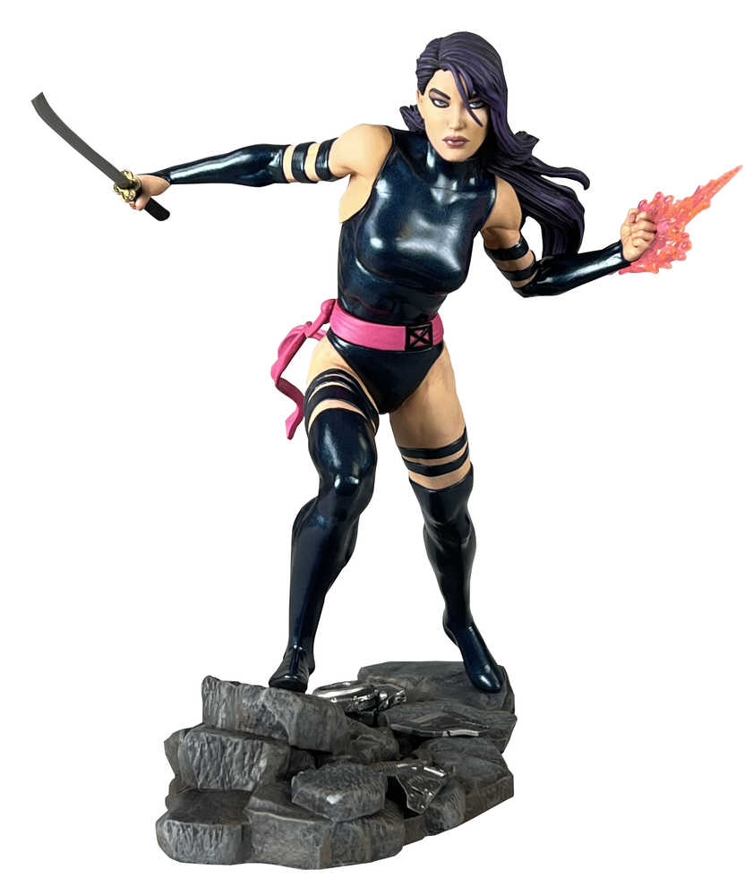 Stock Photo of Marvel Gallery Comic Psylocke PVC Statue comic sold by Stronghold Collectibles