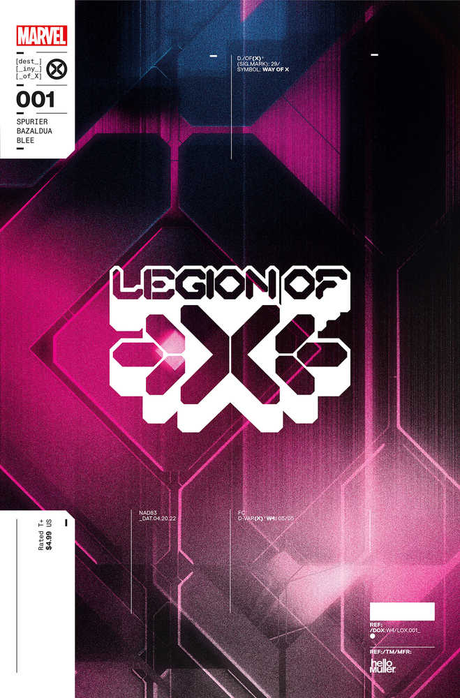 Legion Of X #1 Muller Design 1:10 Variant