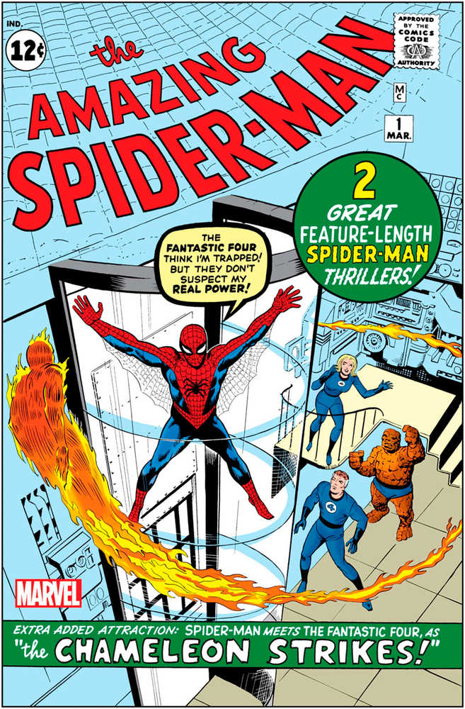 Stock Photo of Amazing Spider-Man #1 Facsimile Edition comic sold by Stronghold Collectibles