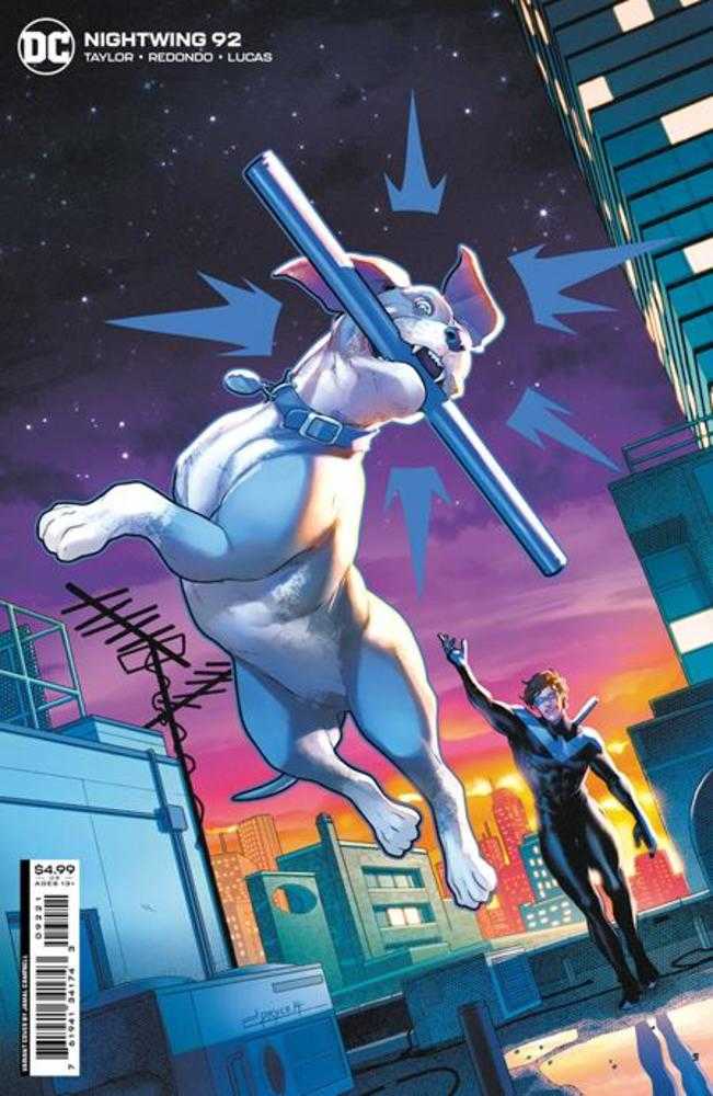 Nightwing #92B Jamal Campbell Card Stock Variant