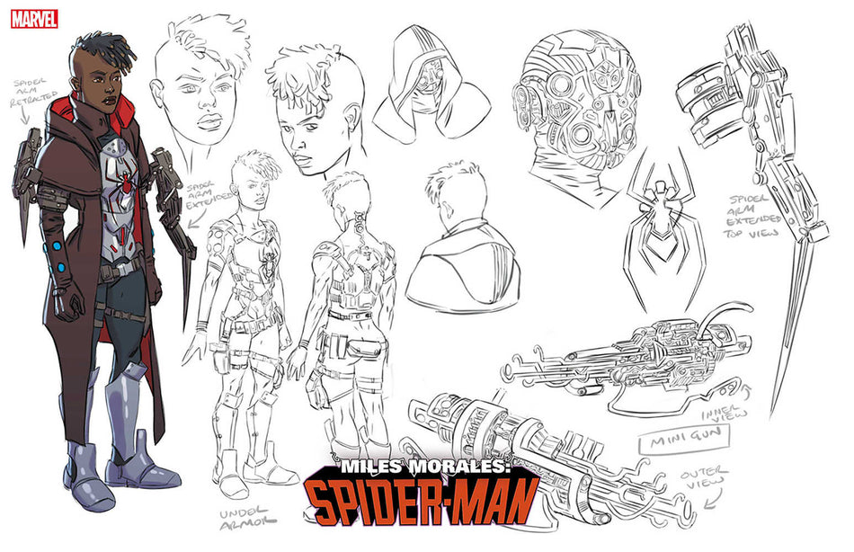 Miles Morales Spider-Man #38 1:10 Variant Edition Allen Design Variant