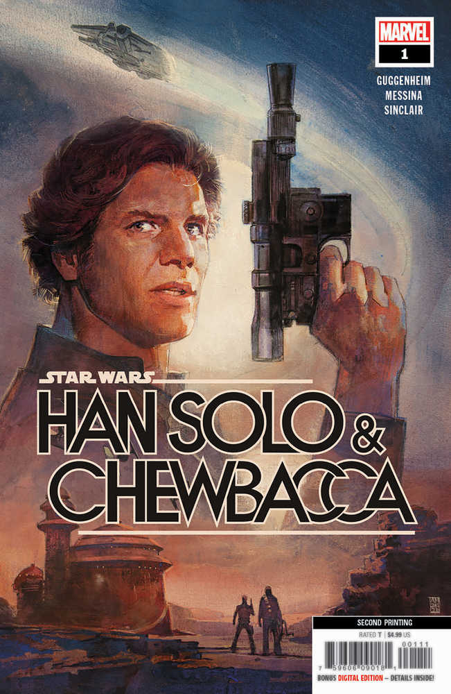 Star Wars Han Solo Chewbacca #1 2ND Printing Maleev Variant