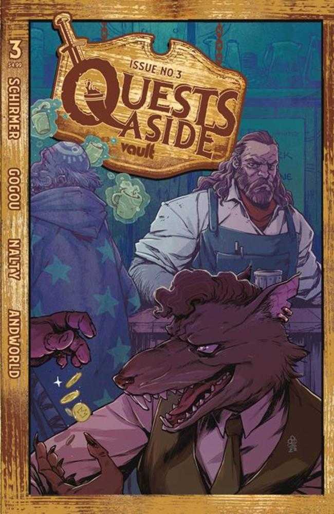 Quests Aside #3B Michael Dialynas Variant