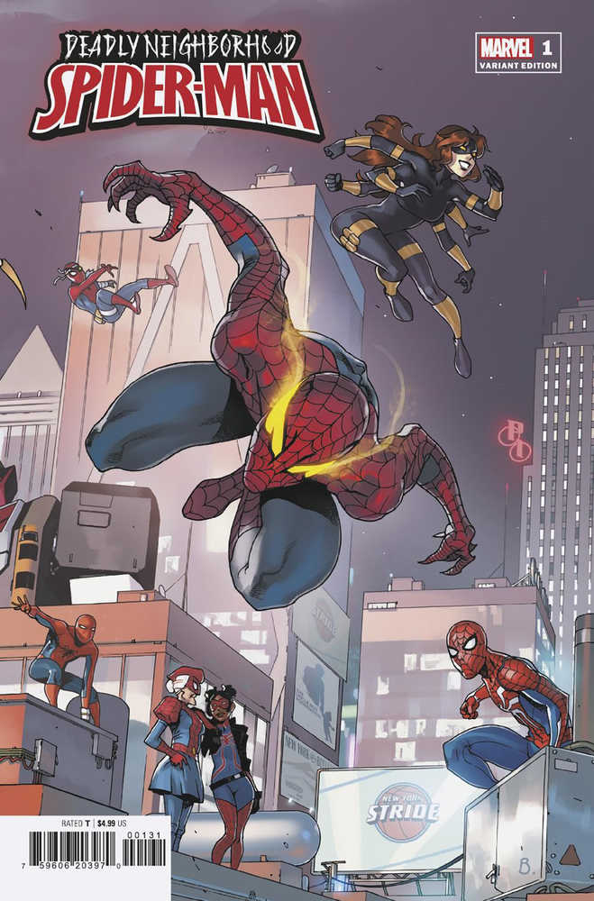 Stock Photo of Deadly Neighborhood Spider-Man #1 (Of 5) Bengal Connect Variant comic sold by Stronghold Collectibles