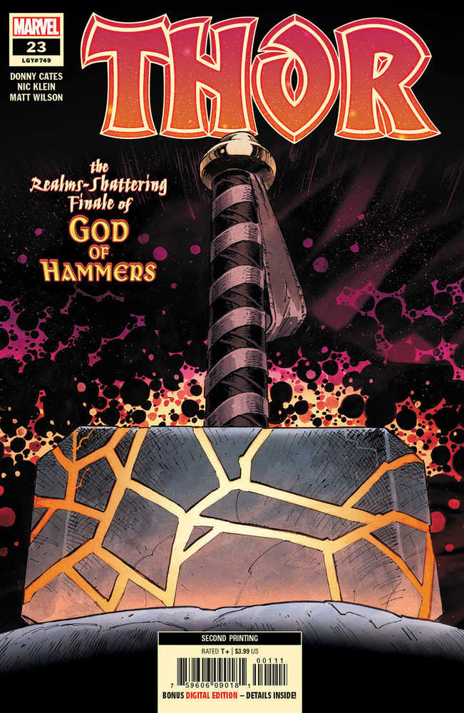Thor #23 2ND Printing Klein Variant