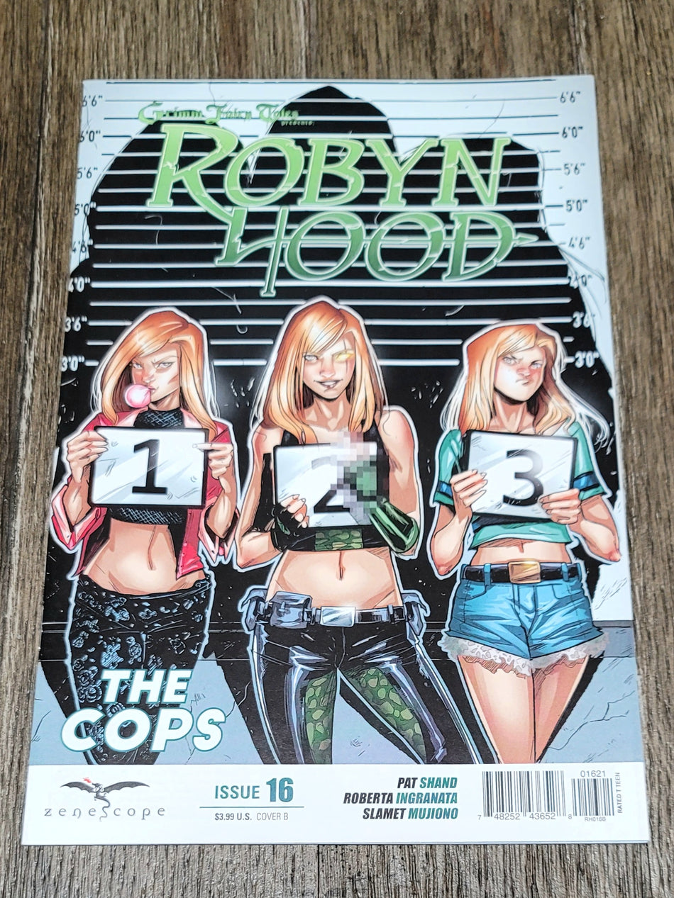 Grimm Fairy Tales Robyn Hood Ongoing #16 Cops A Cover Ortiz [NM]