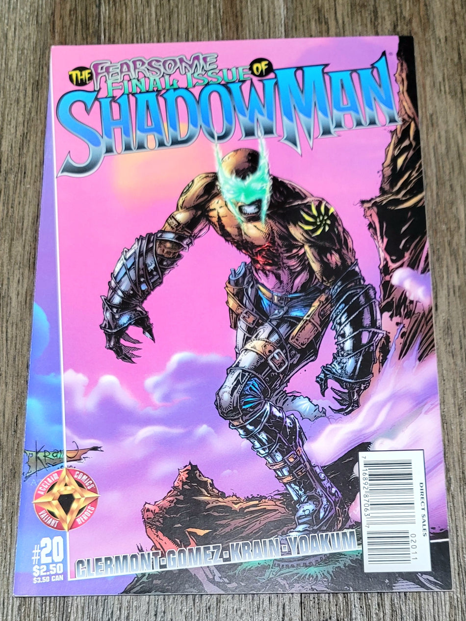 ShadowMan V2 20 [NM-] Clayton Crain Scarce Final Issue