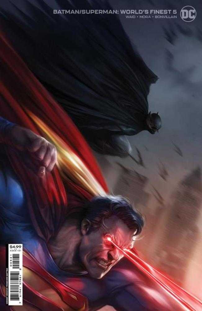 Batman Superman Worlds Finest #5B Francesco Mattina Card Stock Variant