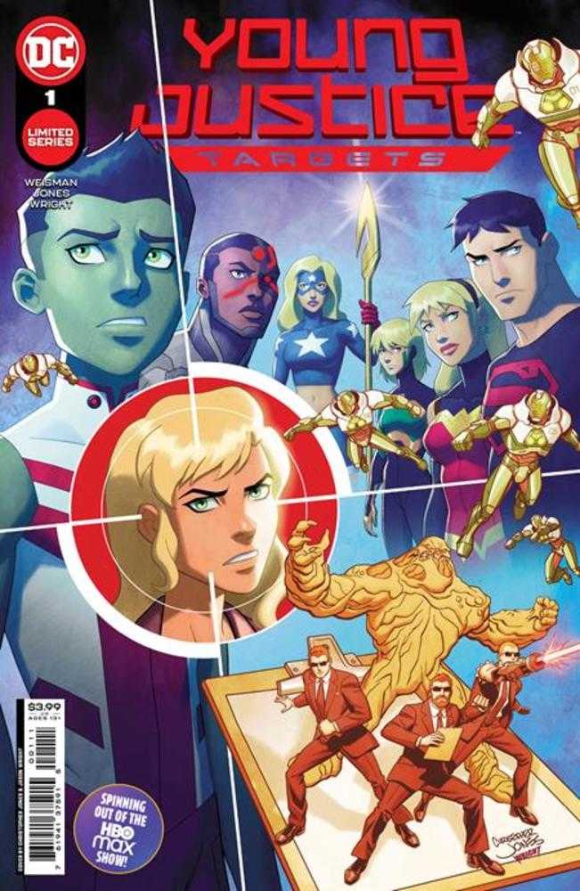 Young Justice Targets #1A (Of 6) Christopher Jones