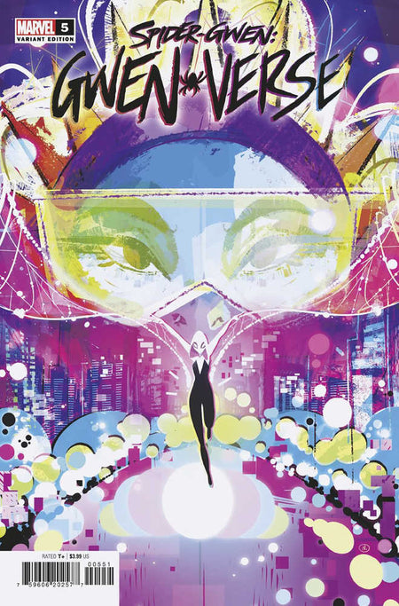 Stock photo of Spider-Gwen Gwenverse #5 (Of 5) 1:25 Baldari Variant comic sold by Stronghold Collectibles