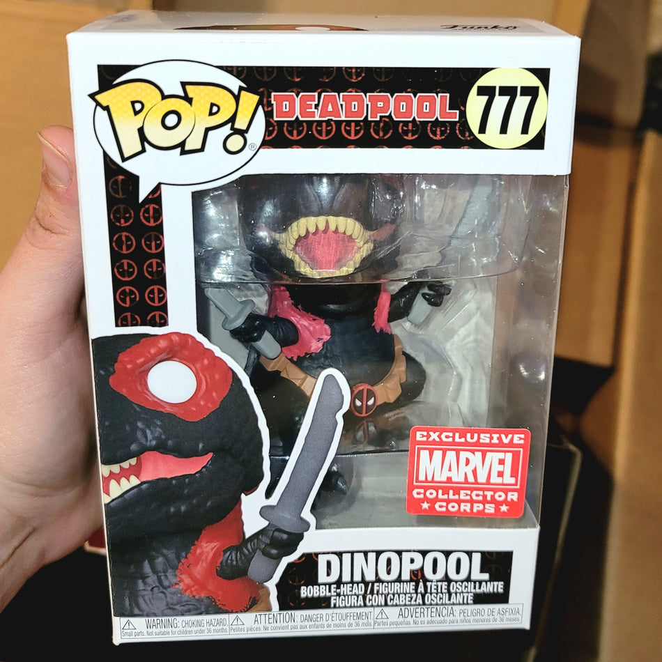 Funko Pop! Deadpool Dinopool #777 Marvel Collector Corps Exclusive