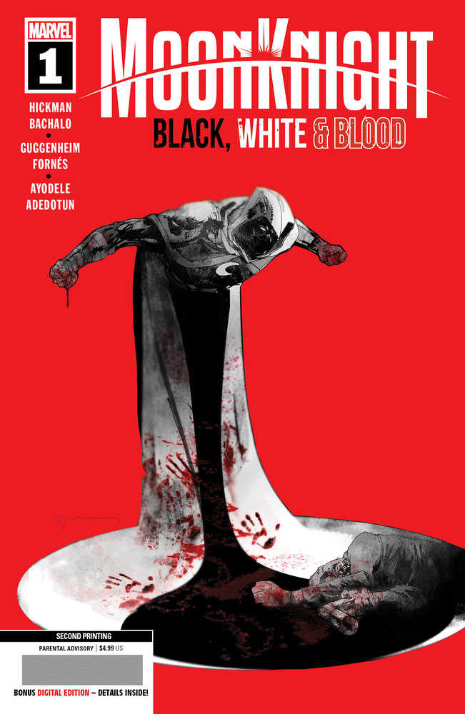 Moon Knight Black White Blood #1 (Of 4) 2ND Print Sienkiewicz